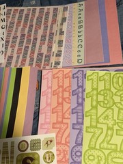 HUGE Bulk Scrapbooking Embellishments, Letters and Stickers Lot 100+ Items