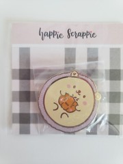 Happie Scrappie Planner Kit Notebook Journal Pin Stickers Vellum Paper Winter