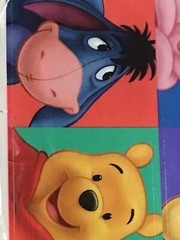 4 pkg HallmarkDISNEY, WINNIE THE POOH, TIGGER, PIGLET, EEYORE STICKERS, VINTAGE