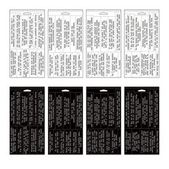 Tim Holtz ~ BIG TALK ~ Snarky ~ Idea-ology Word Stickers
