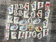 Vintage Rare Disney Sticker LOT 1980s-1990’s Scrapbook Mickey Donald Pluto