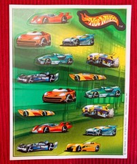 Vintage HOT WHEELS Cars Hallmark 3 sheets Scrapbook Stickers!