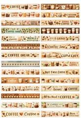 Coffee Embellishments Kit Junk Journal Scrapbook Choose A Set