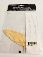 Feathers – Die Cut Laser Cut New – Deluxe Cuts Scrapbooking – Retired #23