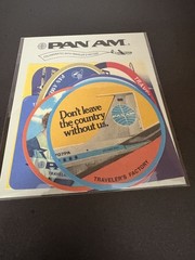 Travelers Company Traveler’s Notebook PanAm Stickers Set (8 piece)