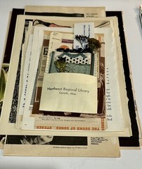 50+ Vintage Ephemera&Book Pages Junk Journal Art Crafts Scrap Fabrics Mystery