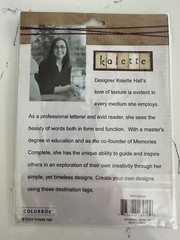 Colorbok Kolette Dimensional Self Adhesive Destination Tags»School» Scrapbooking
