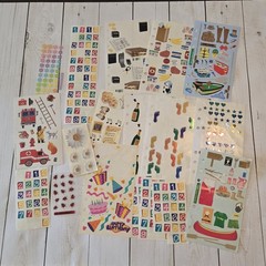Large Scrapbook Sticker Lot 150+ Sheets Various Brands Jolees Stickopotomus….