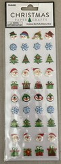 13 HL Christmas Paper Crafts Mini Icons Puffy Sticker Packs