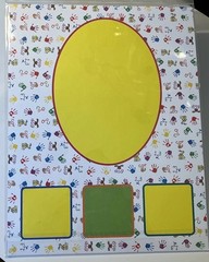 Carson-Dellosa Publishing School Kid-Drawn Die Cut Frames And Tags Vintage Lot 2