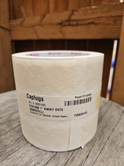 Caplugs KD01000 1 inch KWIKY DOTS Product # P7749588 2000 Tan Dots Per Roll!