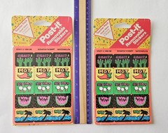 Vtg 3M Stickers LOT Scratch Sniff NIP Watermelon Licorice Bubblegum scented