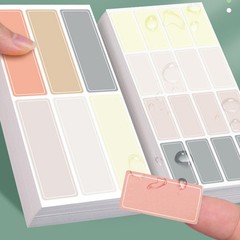 520 Pcs Sticker Tabs Name Stickers for Office Round Sticky Labels