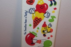 Vintage ’80s Sandylion The Sweeties Have a Party! Sticker Jelly Bean Ice Cream