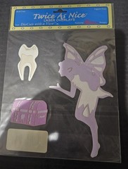 Twice As Nice Scrapbooking LASER OVERLAYS Die Cuts TOOTH FAIRY Ellison Designs