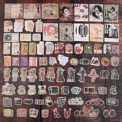 200Pcs Vintage Junk Journal Supplies, Scrapbook Supplies Scrapbooking Journaling