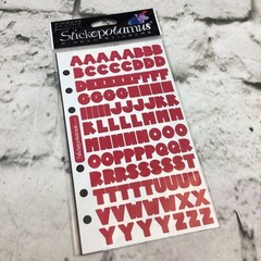 Alphabet Stickers Letters Scrapbooking Autocollants Lot Of 2 Packs