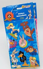 5 packs VTG Sandylion Stickers Warner Bros Looney Tunes Rugrats Scooby Sealed