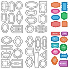 30 Styles Metal Cutting Dies for Card Making & Scrapbooking – DIY Craft Template