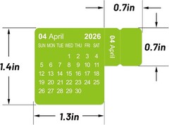 2026 Calendar Stickers Monthly Index Tabs Planner Journal Adhesive Divider