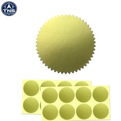 200 Pack Gold Foil Seal Stickers 2 Inch Certificate Award Self-Adhesive