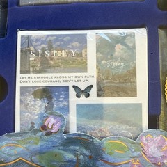 Oil Painting Series Journal Scrapbooking Supplies Gift Set