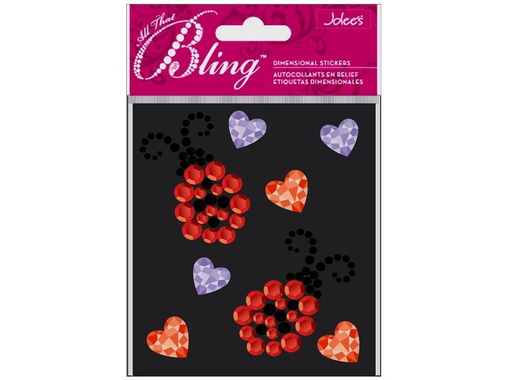 Jolee’s BLING «Lady Bugs» 8 Pieces in each Pack So Fun to Use!!