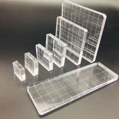 7pcs High Transparency Acrylic Block DIY Seal Stamp Scrapbooking Album