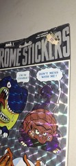 vintage Stickers,mark 1,chrome Prism Dinosaurs, Big Read Cs38