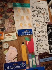 Large Scrapbook Memory Book JJ Sticker Lot Vintage ,Current, & Rare