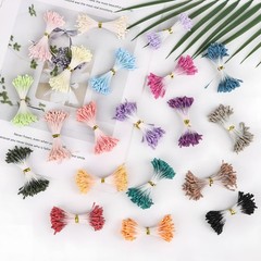 CCINEE 2000pcs Floral Stamens for Flowers, 3mm Artificial 3mm, Multi Color