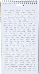 Tim Holtz Idea-Ology Chitchat Word Stickers, Black and White Matte Cardstock