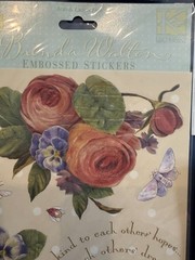 Vintage Stickers Flowers & Cats 17 Packets Multiple Sheets Per Pack New