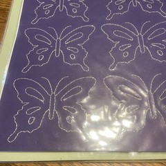 Anna Griffin 2011 Stitched Cardstock Sheets 10 Sheets