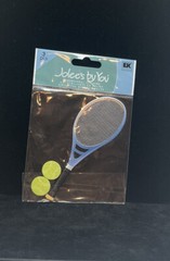 EK SUCCESS Jolee’s by You Tennis Rackets & Balls Dimensional Stickers