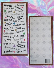 Lot EK Success, me & my BIG ideas, Penny Black Teenager Furniture M&M’s Stickers