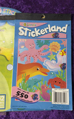 Sticker Lot Sea Creatures Vtg Y2K Ocean Life Fish Whales Mermaids Sandylion book