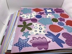 Chipboard Chunk – 30 Sheets 12×12 Chipboard Shapes and Alphabets