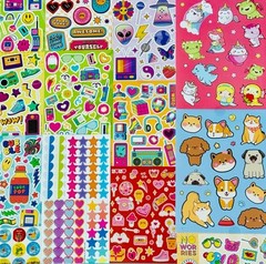 300 STICKER Lot, Sandylion Hallmark Crafters Corner American Greetings Trend +