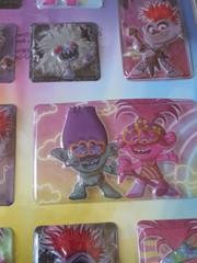 New Trolls World Tour Dimensional Stickers NIP Vtg
