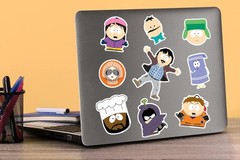 SOUTH PARK CHARACTER DIE CUT VINYL 50 CT STICKER PACK