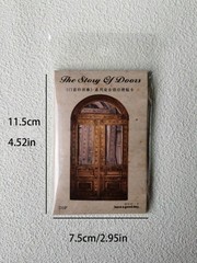 20pc Story of Doors Die-Cut Cardstock Scrapbooking Cards Planner Journaling DIY