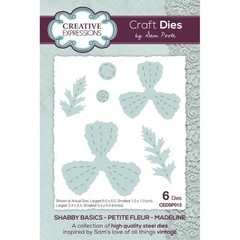 Creative Expressions Metal Cutting Die -SHABBY BASICS – MADELINE