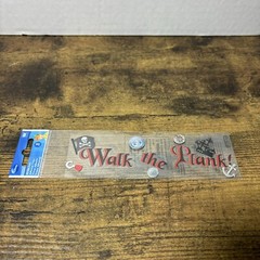 RARE Disney Peter Pan Captain Hook Walk The Plank Scrapbooking Title Stickers