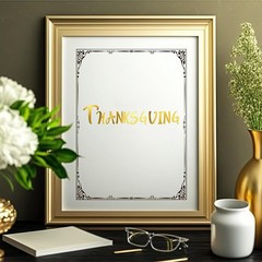 416 Pcs Gold Letter Stickers, 8 Sheets Cursive Alphabet Stickers, 1″ & 1.5″, …