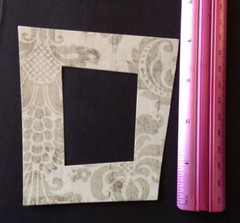 Retro Frame Die-Cut(6pcs) Approx.(Outer)4″ x 4-1/4″(Inside)2″x 2-1/2″ Acid-Free