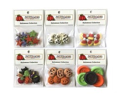 Buttons Galore 50+ Assorted HALLOWEEN Theme Buttons Set for Sewing & Crafts