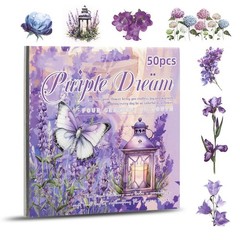 Stickers Material Junk Journal Purpler W9I72554