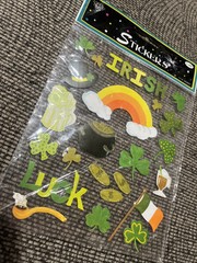 Nicole Saint St Patrick’s Day Irish Stickers New in Package