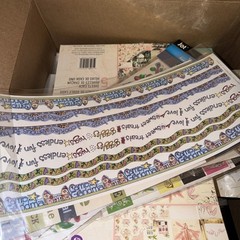 Lot Papercrafting Junk Journal Stamps Paper Stickers Diecuts CTMH Recollections